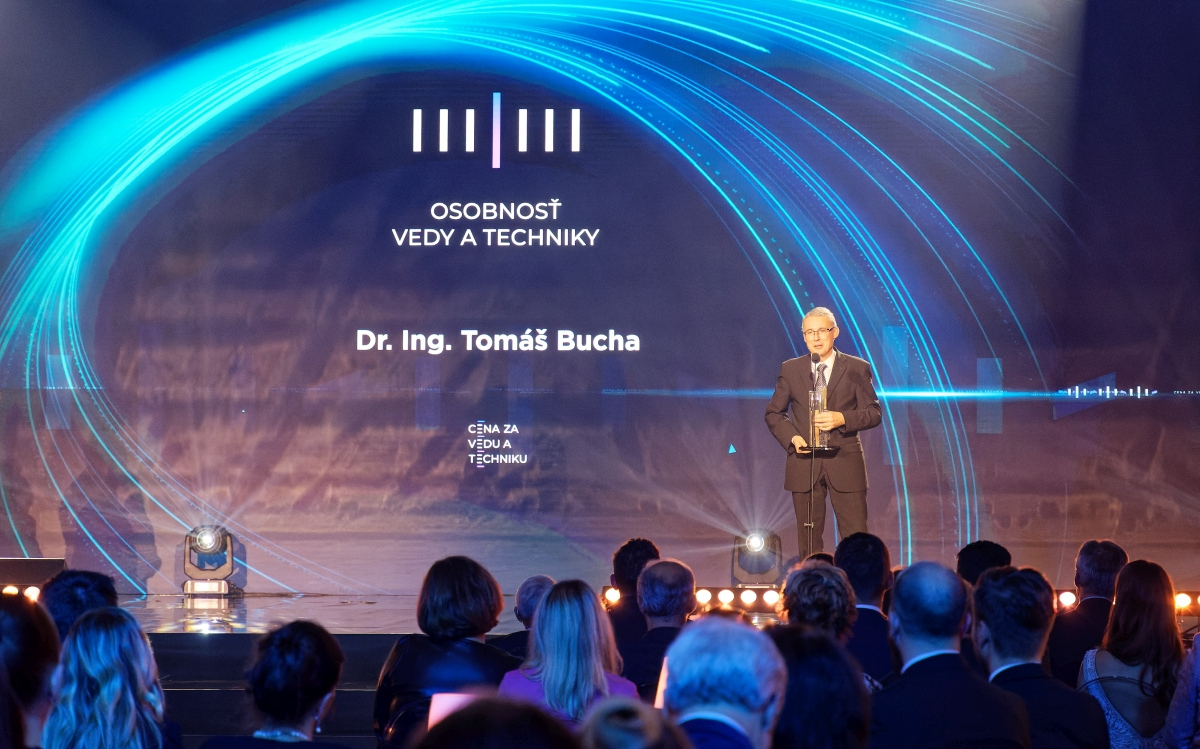 Cena za vedu a techniku – Osobnosť vedy a techniky – Dr. Ing. Tomáš Bucha
