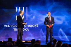 CVaT 2024 - minister školstva Tomáš Drucker a moderátor Juraj Bača