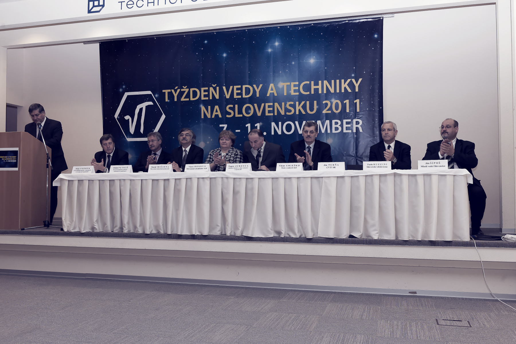Týždeň vedy a techniky na Slovensku 2011 – Slávnostné otvorenie