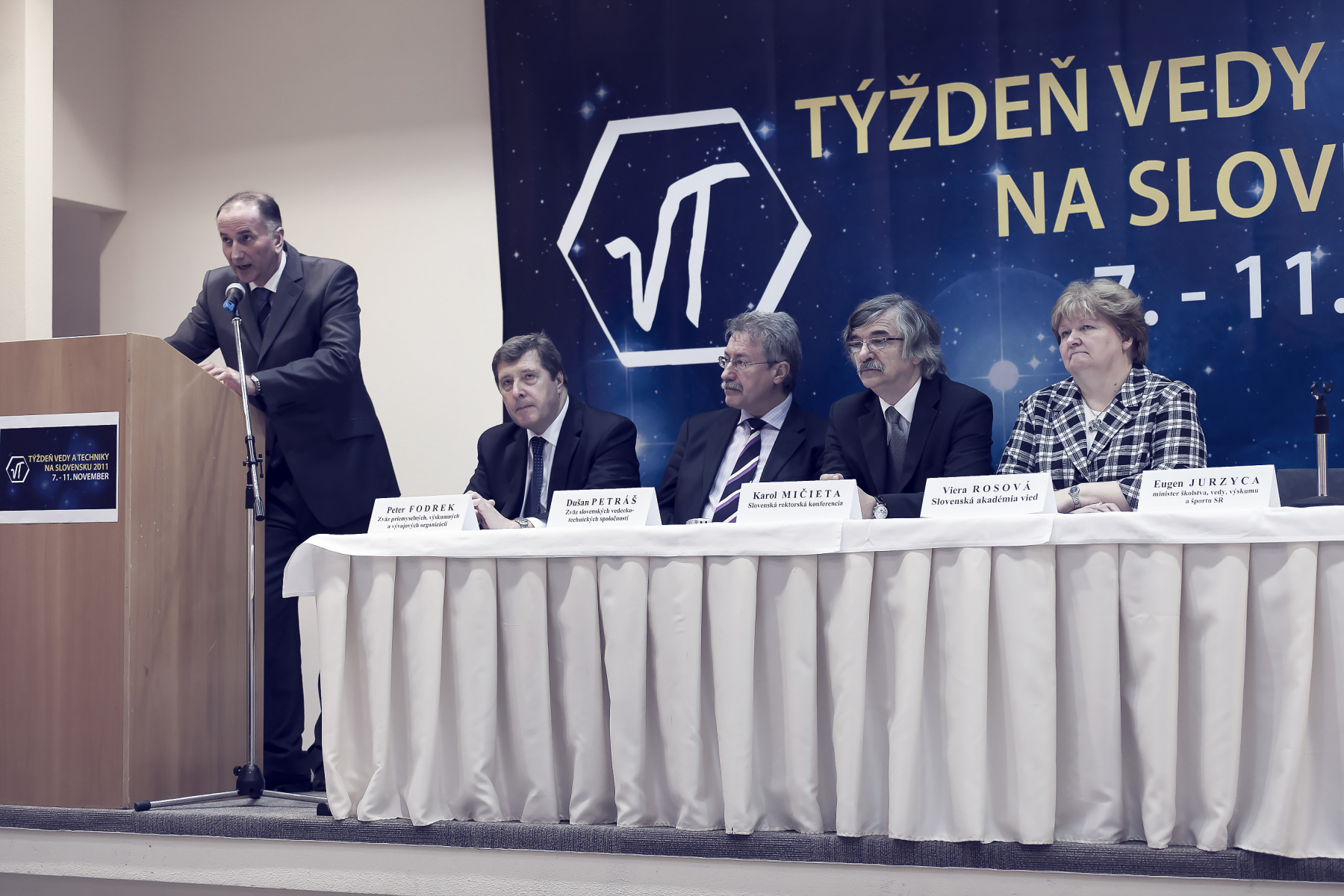 Týždeň vedy a techniky na Slovensku 2011 – Slávnostné otvorenie