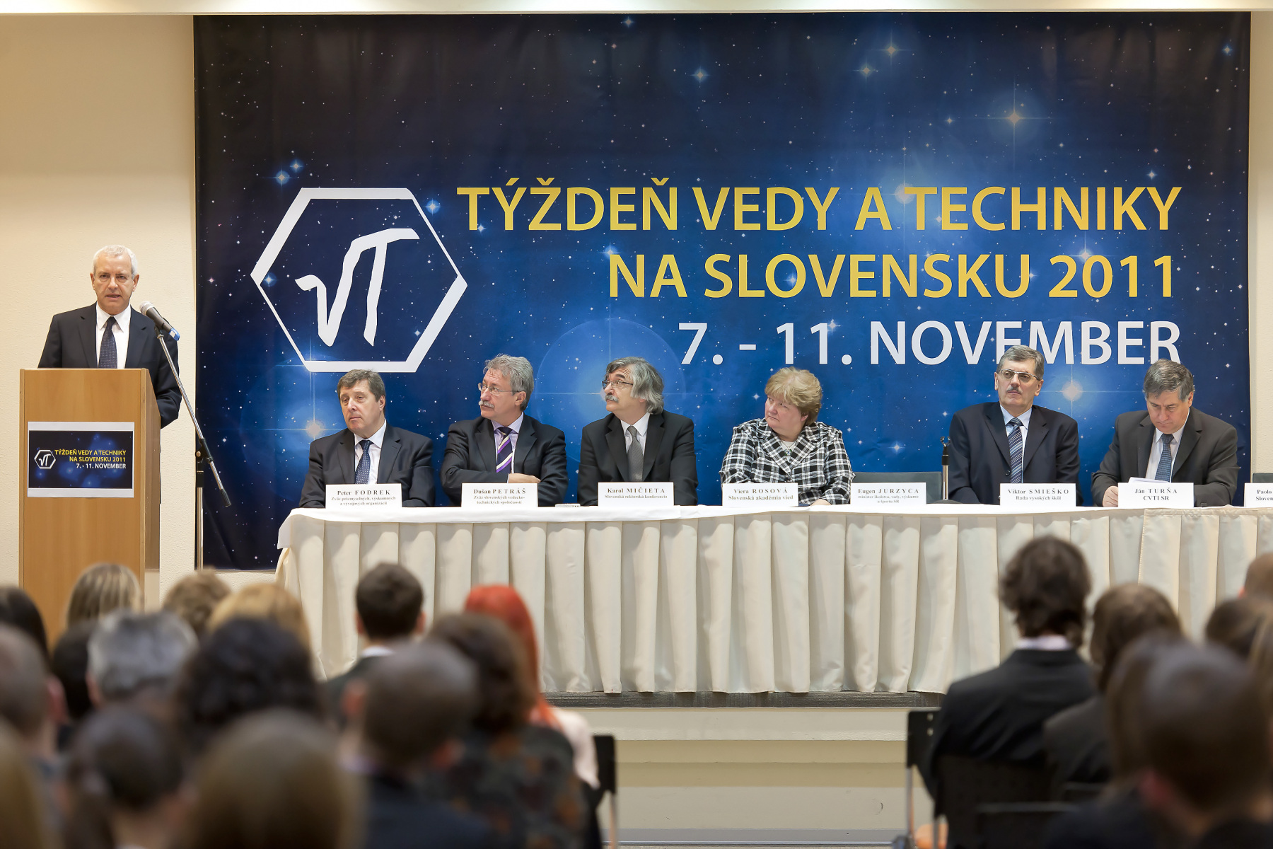Týždeň vedy a techniky na Slovensku 2011 – Slávnostné otvorenie