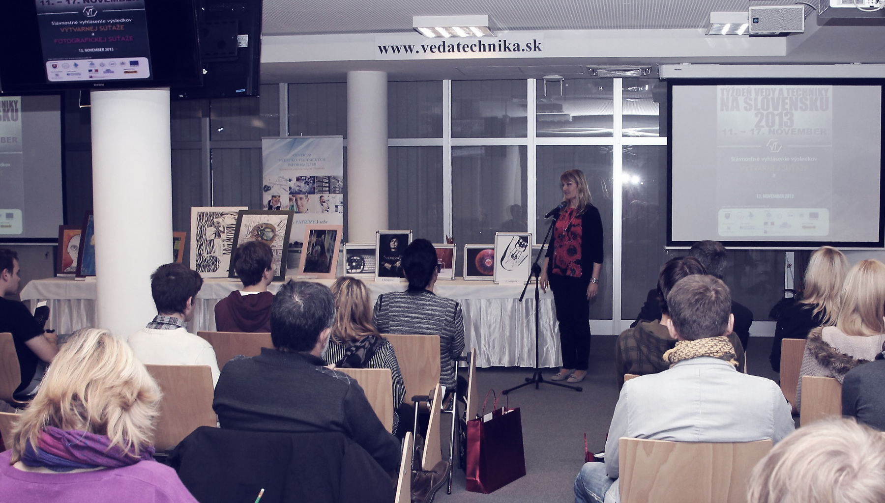 Odovzdávanie cien výhercom súťaží v rámci TVT 2013