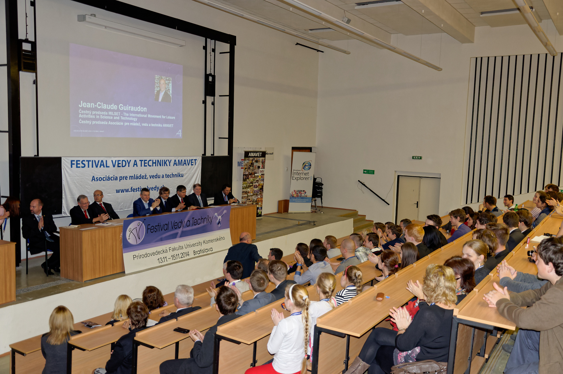 Festival vedy a techniky  AMAVET – TVT 2014