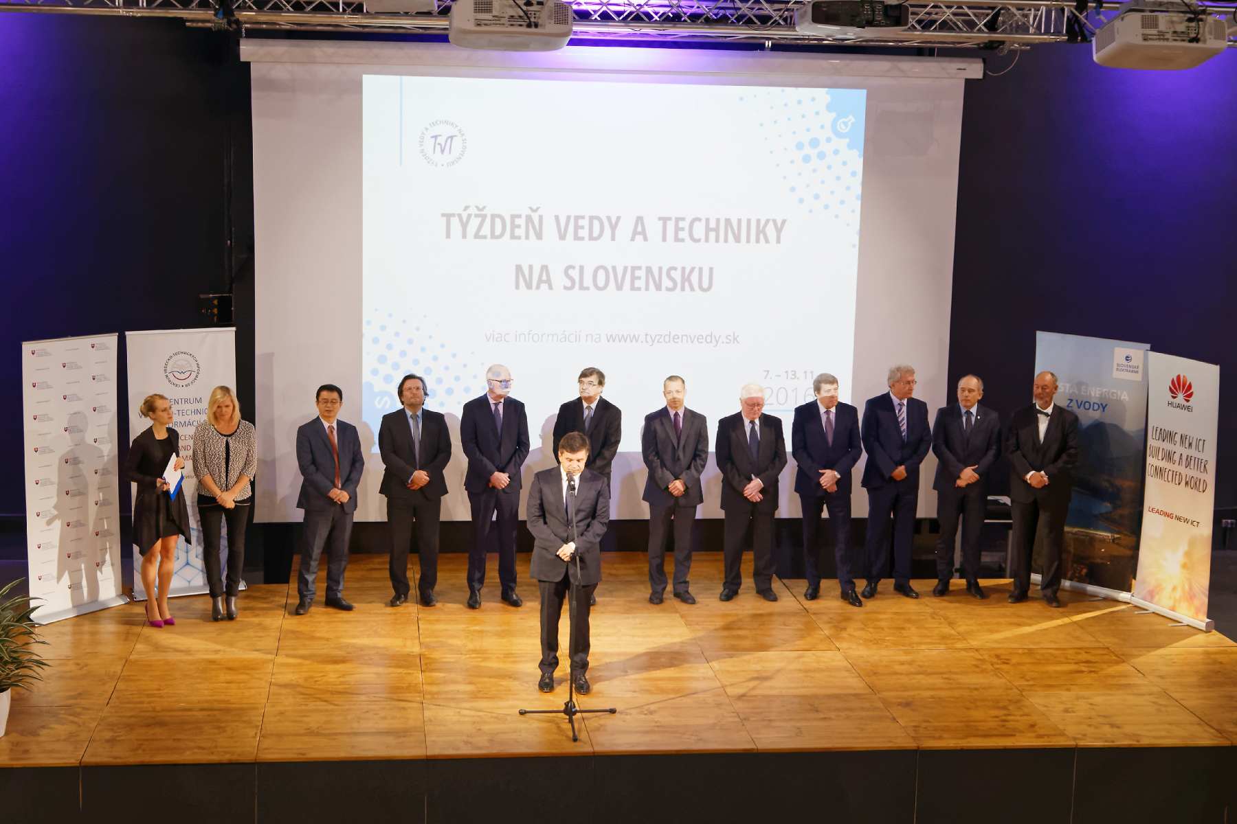 Týždeň vedy a techniky na Slovensku 2016 – Slávnostné otvorenie