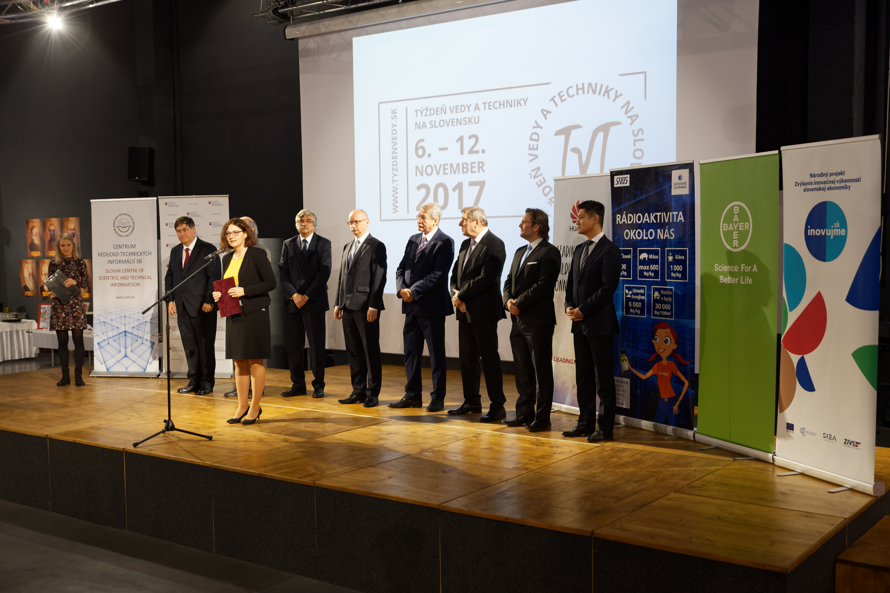 Týždeň vedy a techniky na Slovensku 2017 – Slávnostné otvorenie