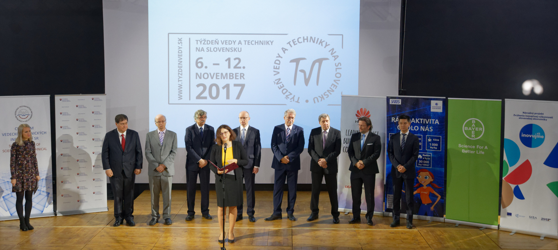 Týždeň vedy a techniky na Slovensku 2017 – Slávnostné otvorenie