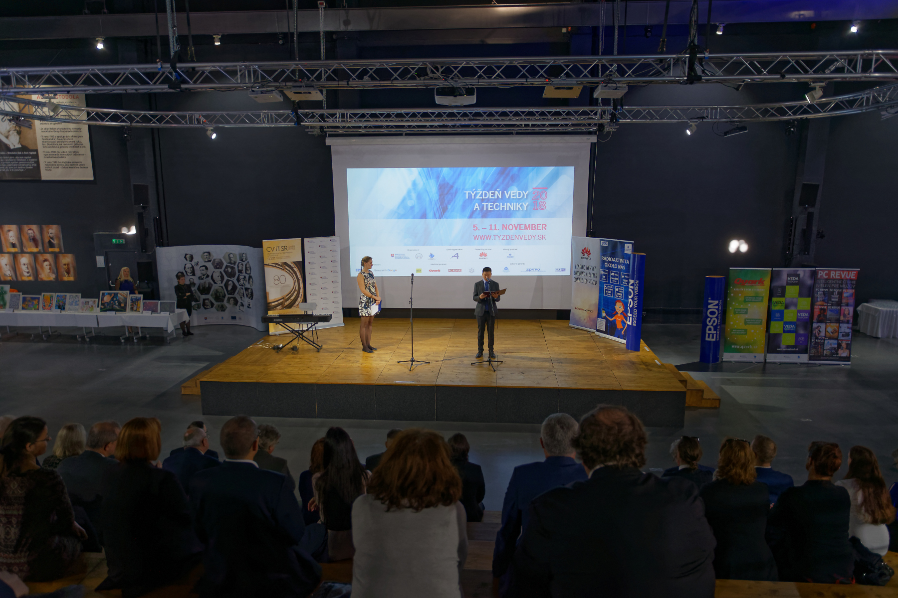 Týždeň vedy a techniky na Slovensku 2018 – Slávnostné otvorenie