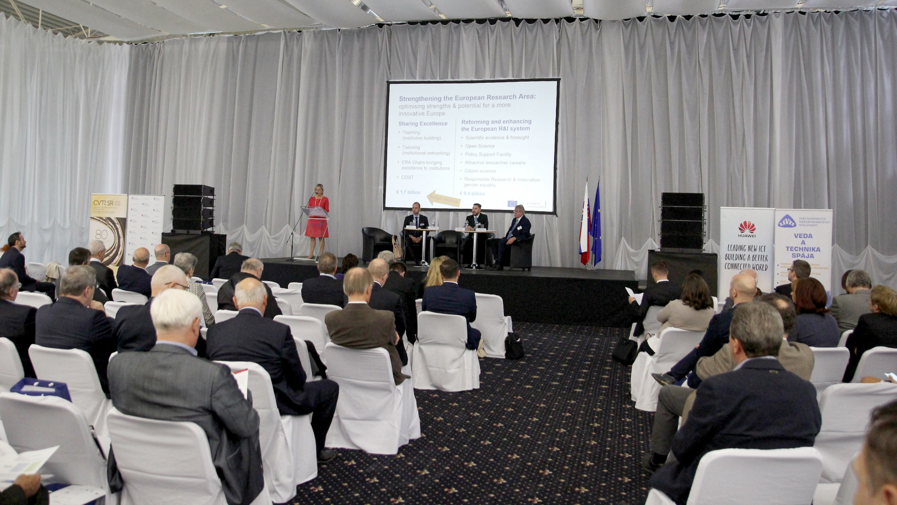 Národná konferencia – Veda a technika na Slovensku a v medzinárodnom výskumnom a vzdelávacom priestore – Smerovanie ku kvalite a vedomostiam.