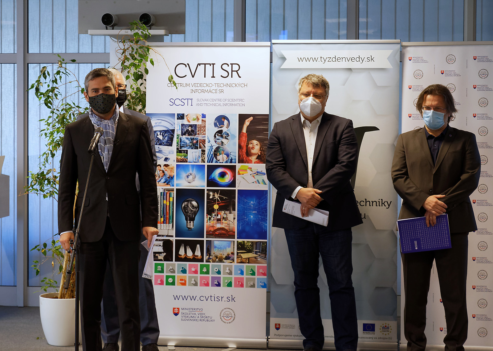Tlačová konferencia k Týždňu vedy a techniky na Slovensku