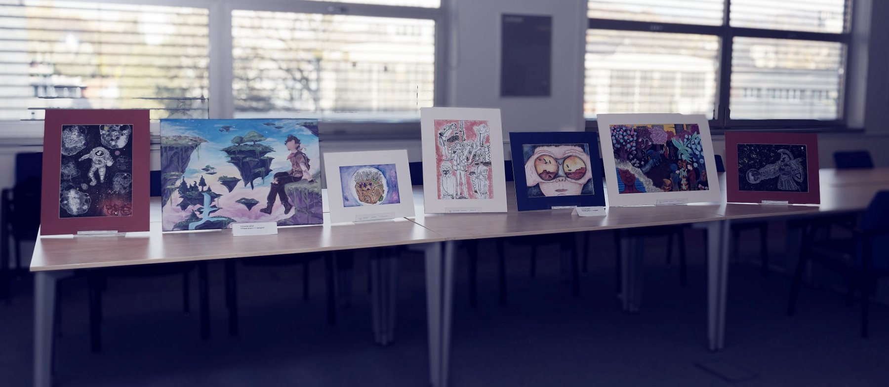 Víťazné práce výtvarnej a grafickej súťaže „Mars – náš nový domov?“