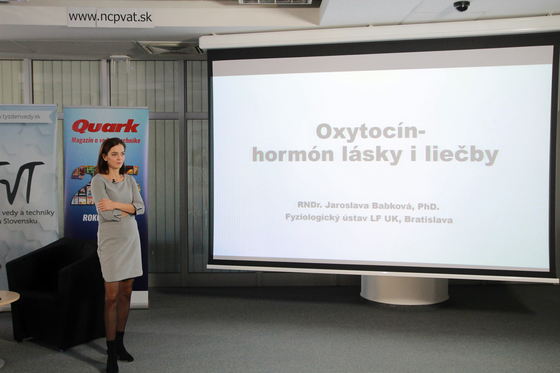 RNDr. Jaroslava Babková, PhD. –  Oxytocín – hormón lásky, ale aj liečby
