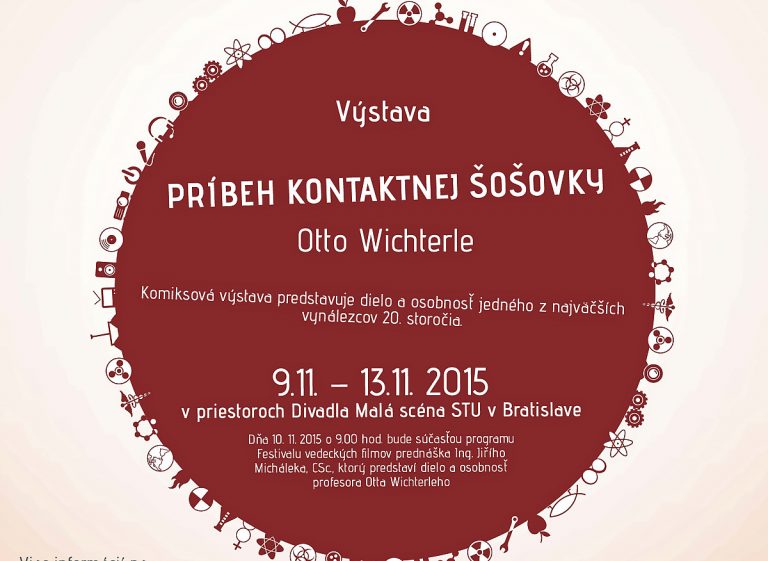 Výstava Otto Wichterle – Príbeh kontaktnej šošovky