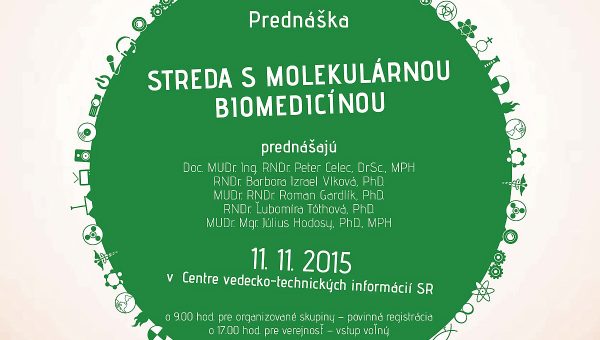Streda s molekulárnou biomedicínou