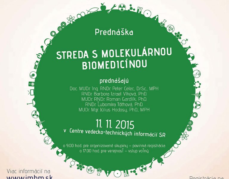 Streda s molekulárnou biomedicínou