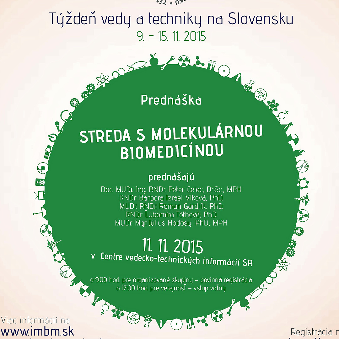 Streda s molekulárnou biomedicínou