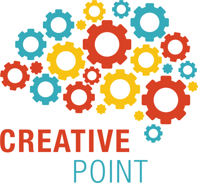 Creative point logo