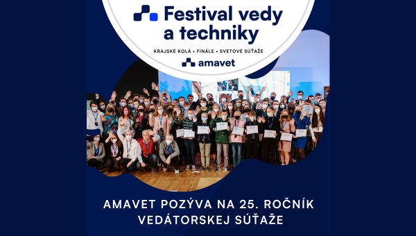 Banner podujatia: Festival vedy a techniky AMAVET 2022