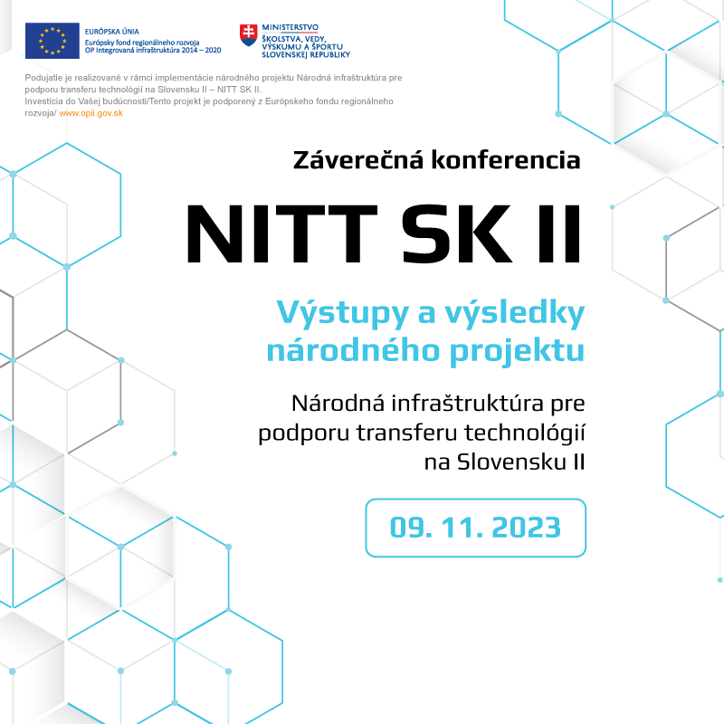 Banner ku konferencii NITT SK II.