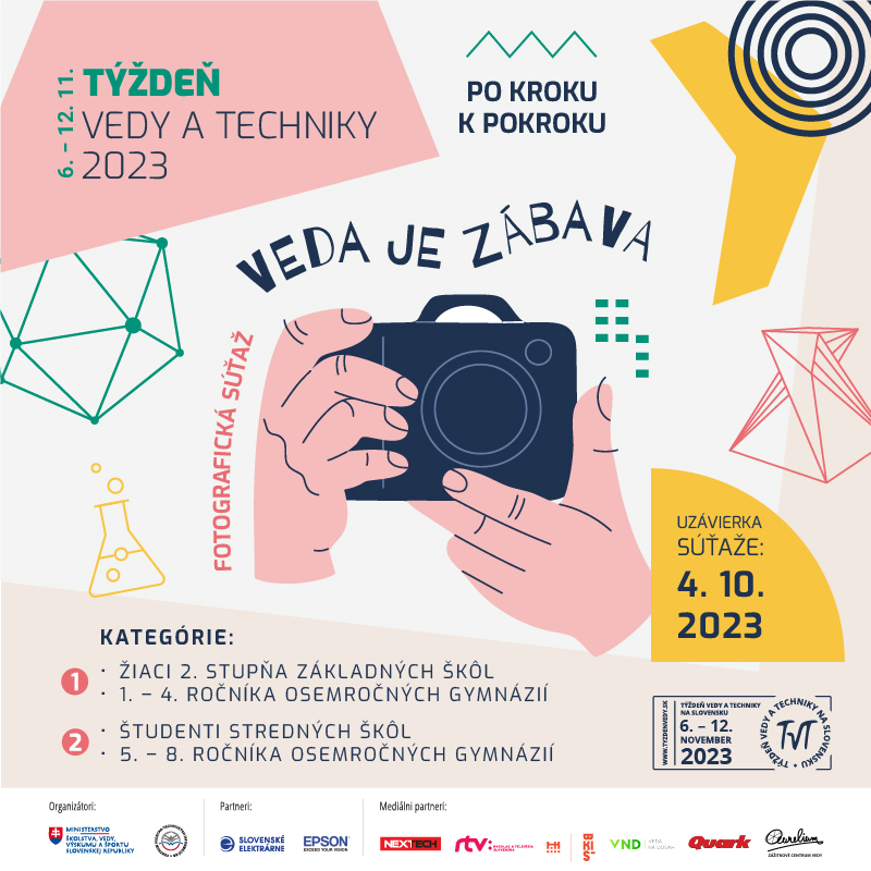 Banner k fotografickej súťaži v rámci TVT 2023.