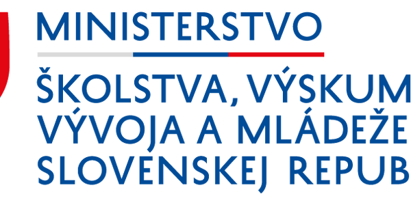logo Ministerstvo školstva, výskumu, vývoja a mládeže Slovenskej republiky