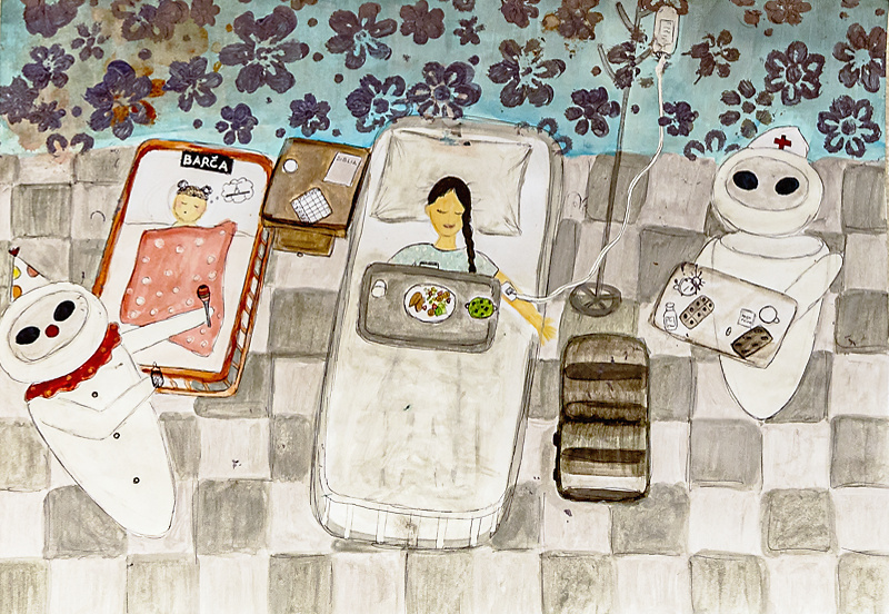 2.miesto: Barbora Sedliačková Názov: AI